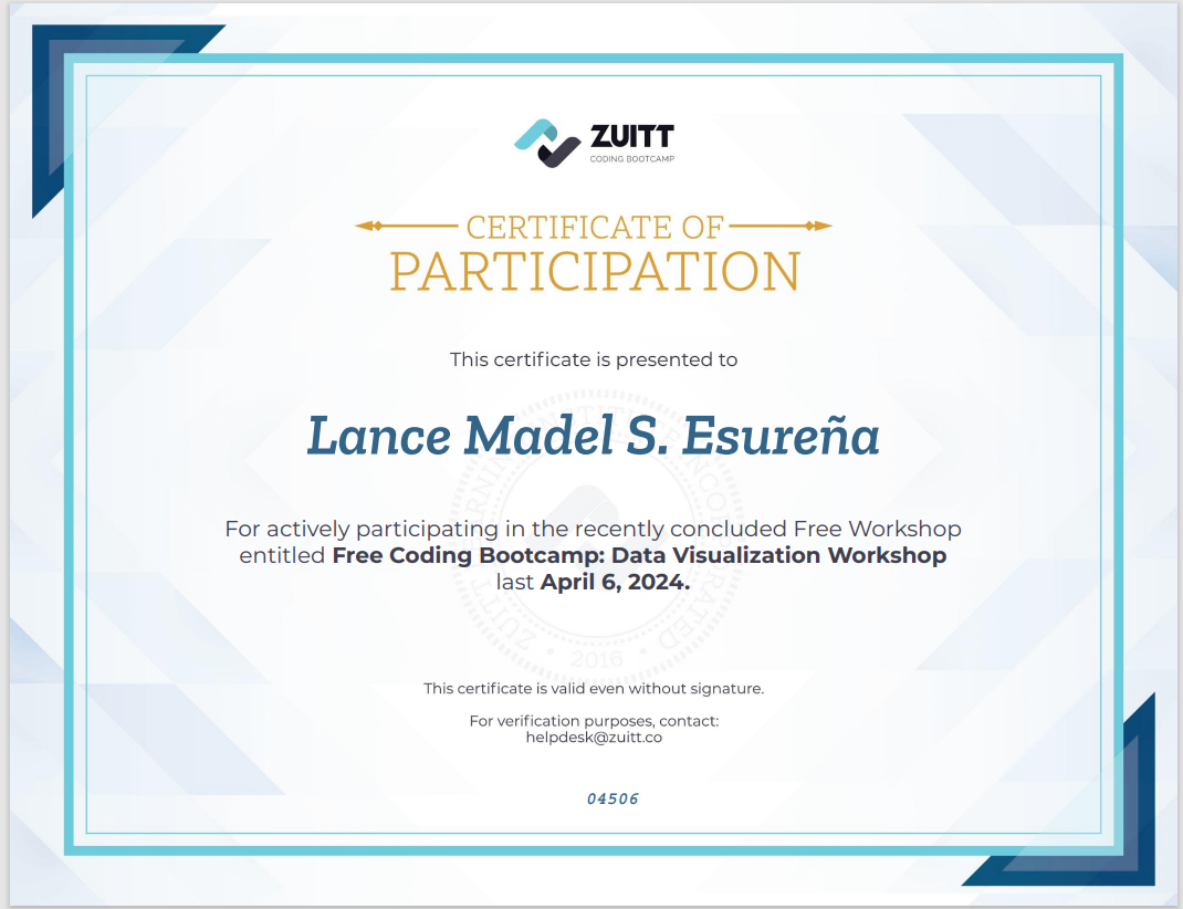 Data Visualization Workshop