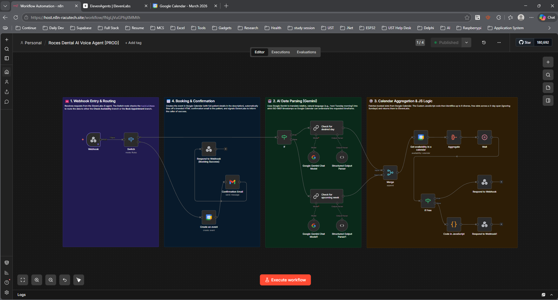 Autonomous AI Dental Receptionist